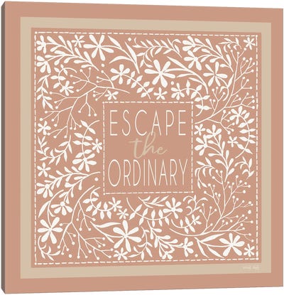Escape The Ordinary Canvas Art Print - Cindy Jacobs