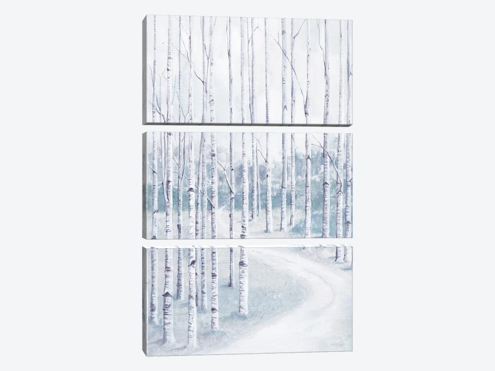 Birch Forest by Cindy Jacobs 3-piece Canvas Art Print