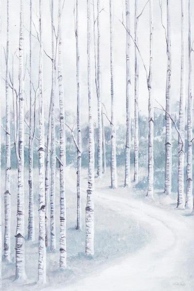 Winter Wonderland: Birch Forest by Cindy Jacobs