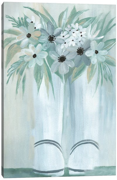 Cottage Floral II Canvas Art Print - Cindy Jacobs