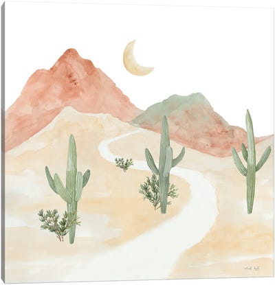Desert Moon I Canvas Art Print - Cindy Jacobs