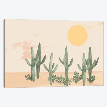 Desert Sun II Canvas Print #CJA716} by Cindy Jacobs Canvas Art