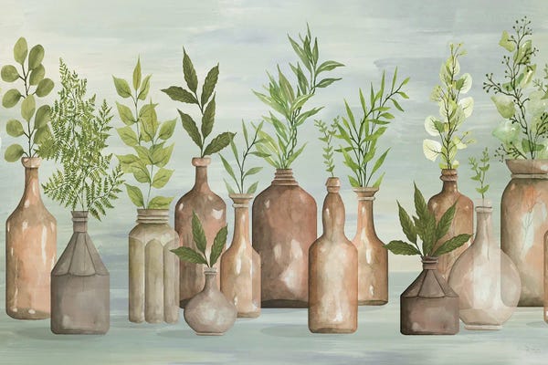 Greenery In Bottles III