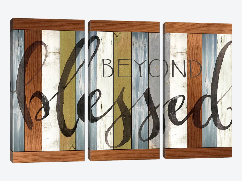 Beyond Blessed II by Cindy Jacobs 3-piece Canvas Artwork