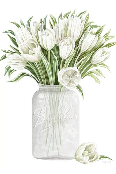 Tulips In Spring by Cindy Jacobs framed wall art