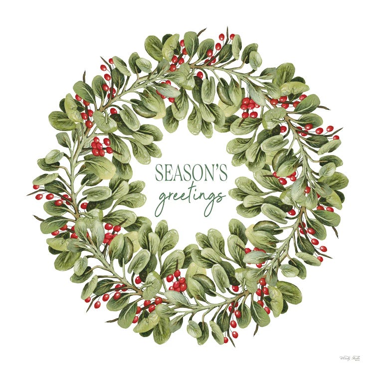 Season's Greetings Wreath II