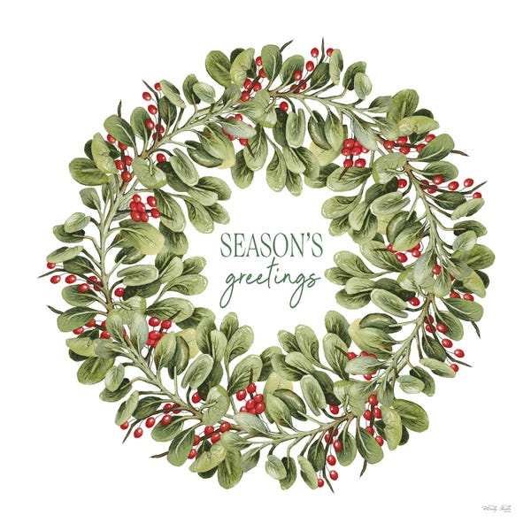 Season's Greetings Wreath II