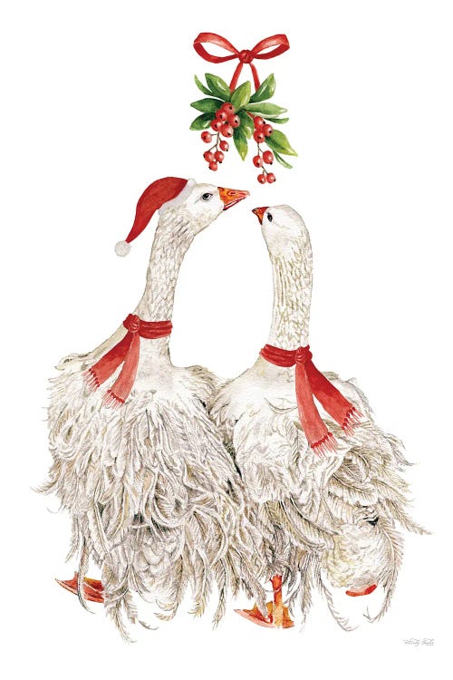 Mistletoe Mischief by Cindy Jacobs wall art
