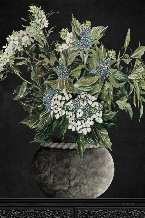 Old World Hydrangeas by Cindy Jacobs wall art