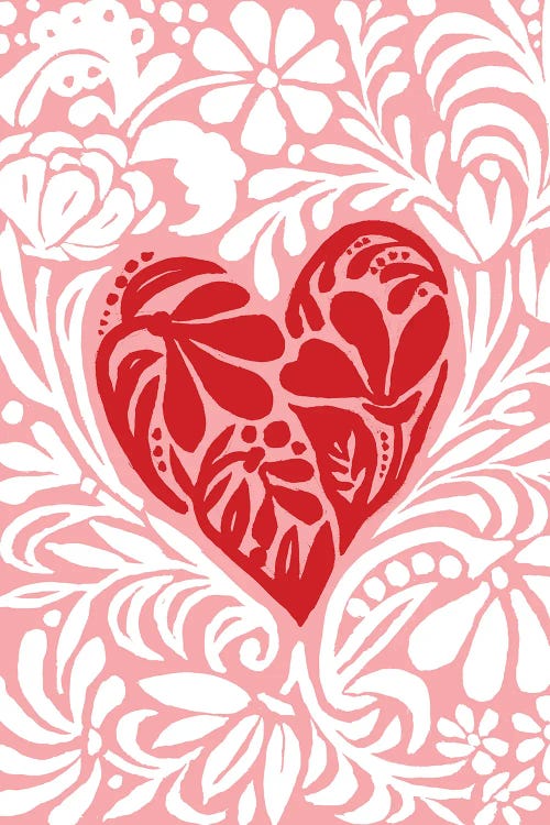 Red Heart by Cindy Jacobs wall art