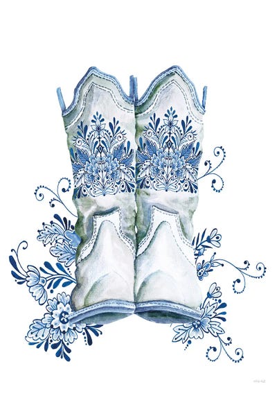 Indigo Bloom Boots