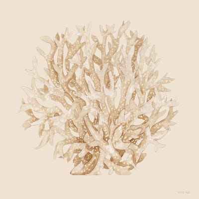 Cindy Jacobs - Unframed Prints: Pale Coral Portrait I by Cindy Jacobs
