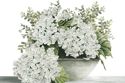 Canvas Art Prints: Flourish Of White by Cindy Jacobs
