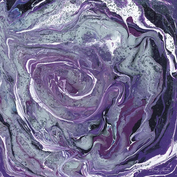 Abstract in Purple II