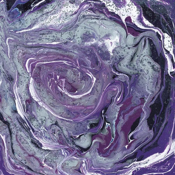 Penny Lane Publishing: Abstract in Purple II by Cindy Jacobs
