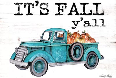 It's Fall Y'all by Cindy Jacobs framed wall art