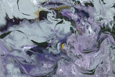 Abstract in Purple IV by Cindy Jacobs framed wall art