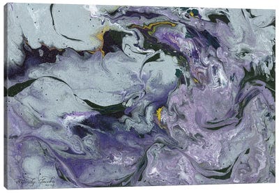 Abstract in Purple IV Canvas Art Print - Cindy Jacobs