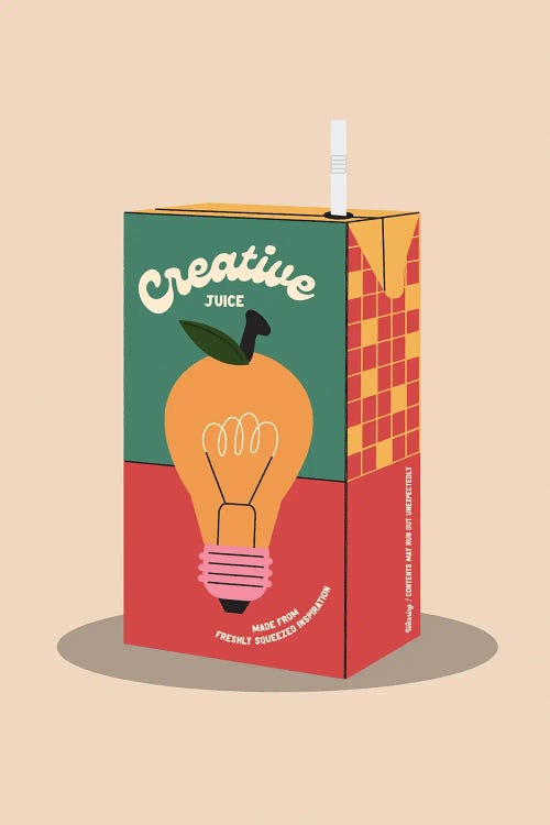 Creative Juice by Carmen Jabier wall art