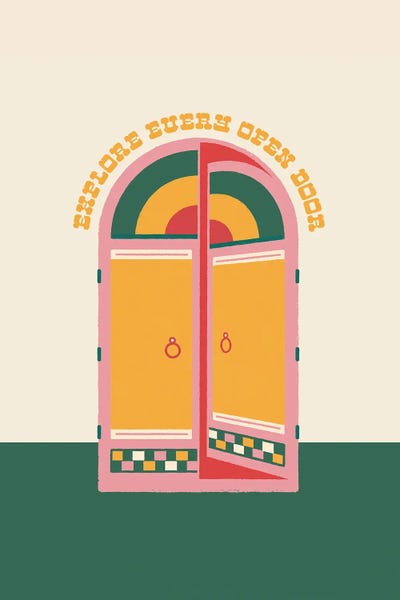 Good Vibes & Stayin' Alive: Every Open Door by Carmen Jabier