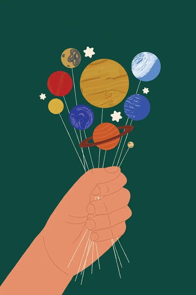 Balloons: Give You The Galaxy by Carmen Jabier