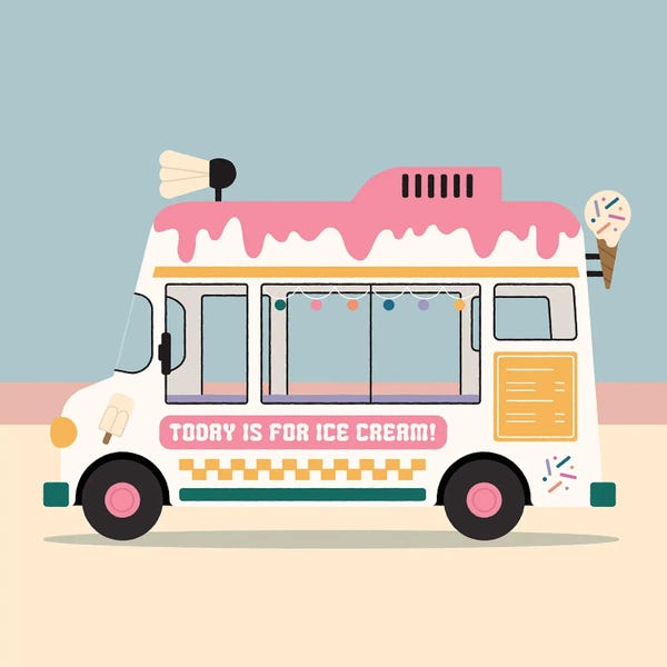 Carmen Jabier: Ice Cream Truck by Carmen Jabier
