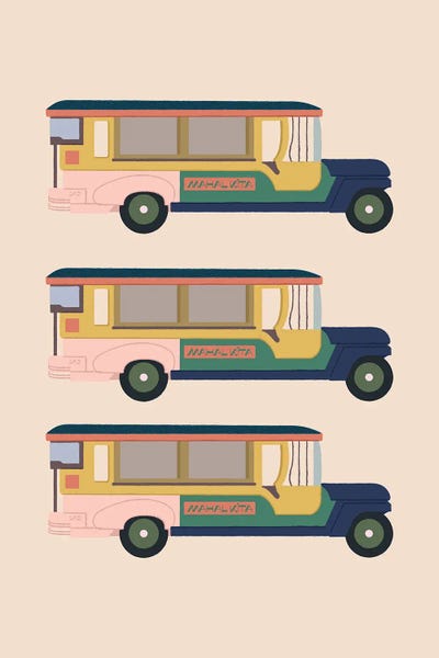 Carmen Jabier: Jeepney by Carmen Jabier