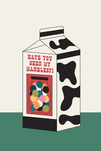 It's The Little Things: Missing Marbles by Carmen Jabier