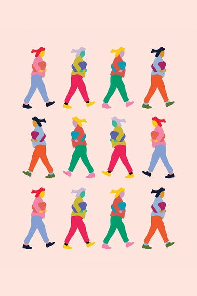 Women's Pants: People To See by Carmen Jabier