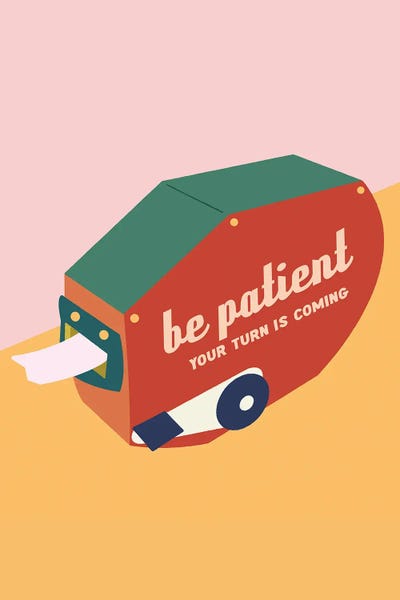 Good Vibes & Stayin' Alive: Be Patient by Carmen Jabier