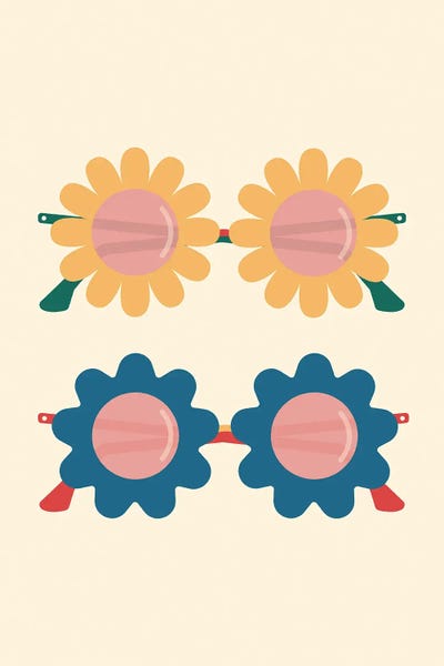 Dopamine Decor: Rose-Coloured Glasses by Carmen Jabier