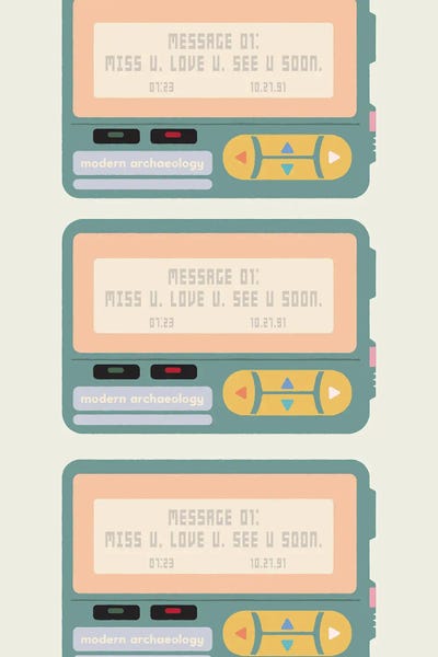 Good Vibes & Stayin' Alive: Beeper by Carmen Jabier