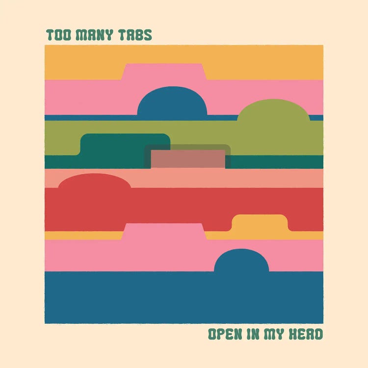 Too Many Tabs by Carmen Jabier wall art