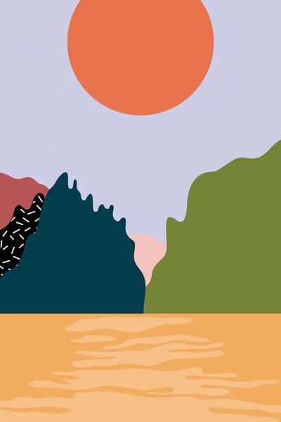 Under The Sun by Carmen Jabier metal wall art