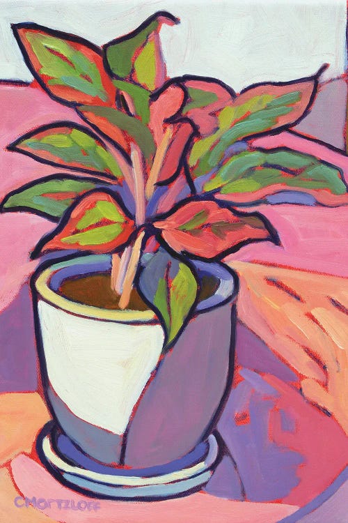 Cabana Plant, 2024 by Catherine J Martzloff wall art