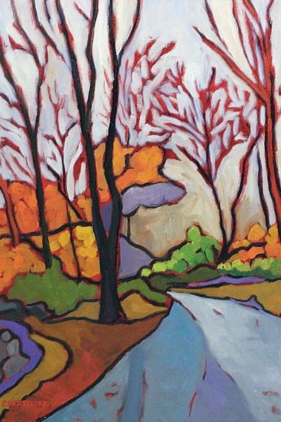 Fine Art Print: Walk In The Woods, 2019 by Catherine J Martzloff