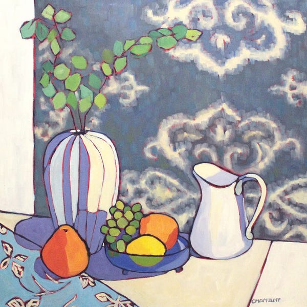 Fine Art Print: An Artful Window, 2023 by Catherine J Martzloff