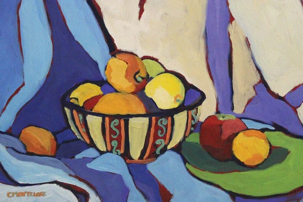 Catherine J Martzloff: Bowl Still Life, 2019 by Catherine J Martzloff