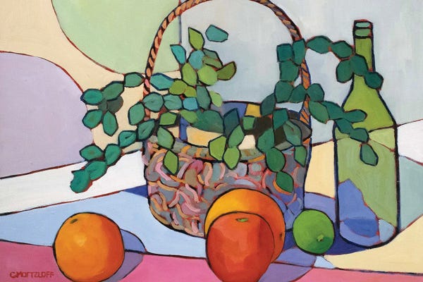 Fine Art Print: Bubbling Joy, 2024 by Catherine J Martzloff