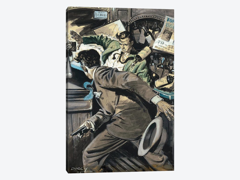 Detective III by Ernest Chiriacka 1-piece Canvas Wall Art