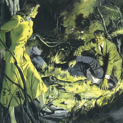 Detective XII by Ernest Chiriacka art print