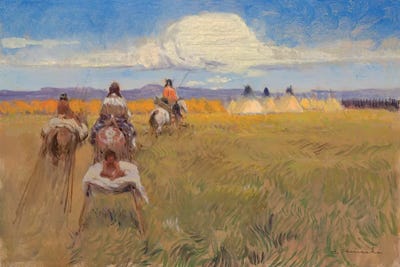 Headed Home by Ernest Chiriacka art print