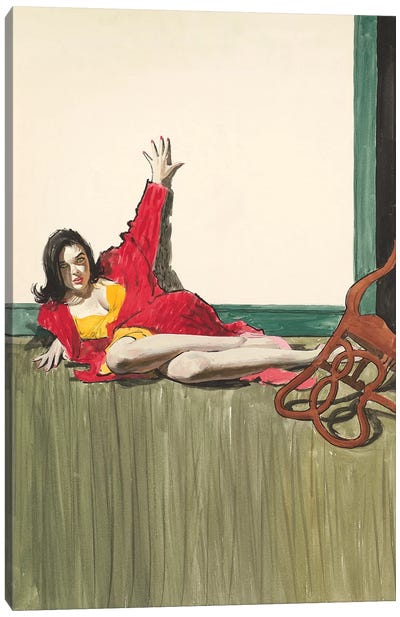 Chair Canvas Art Print - Ernest Chiriacka