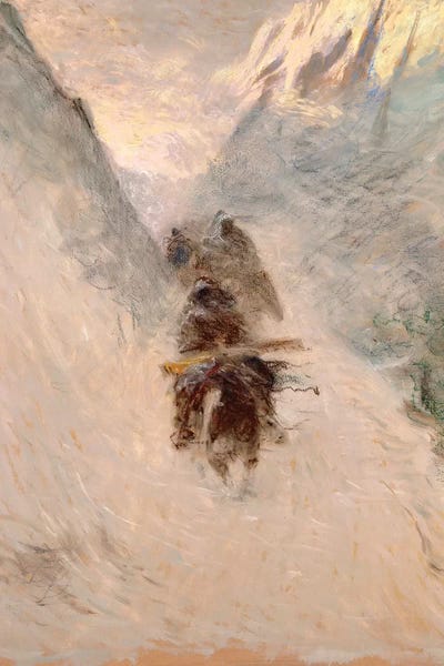 Mountain Pass by Ernest Chiriacka art print