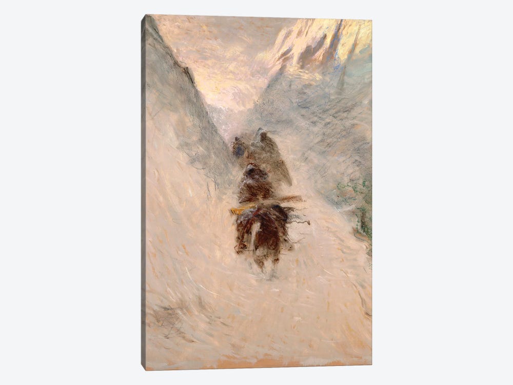 Mountain Pass by Ernest Chiriacka 1-piece Canvas Art Print