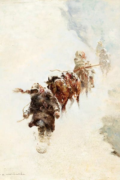 Horses: Mountain Trappers by Ernest Chiriacka