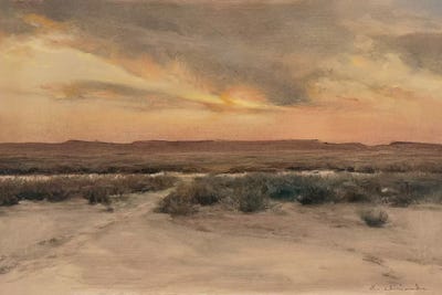 New Mexico Mesa by Ernest Chiriacka canvas print