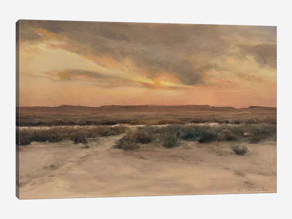New Mexico Mesa by Ernest Chiriacka 1-piece Canvas Print