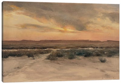 New Mexico Mesa Canvas Art Print - Ernest Chiriacka