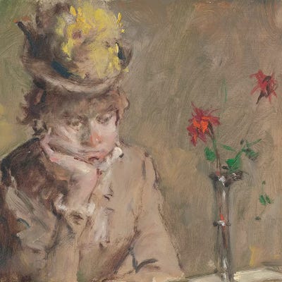 Sad Girl by Ernest Chiriacka art print